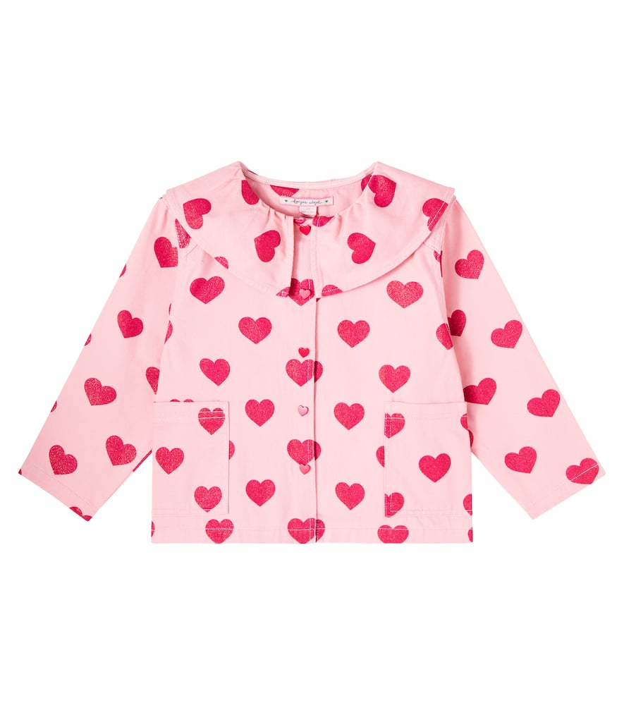 

Магот принт хлопковая куртка Konges Sløjd, Amour Glitter