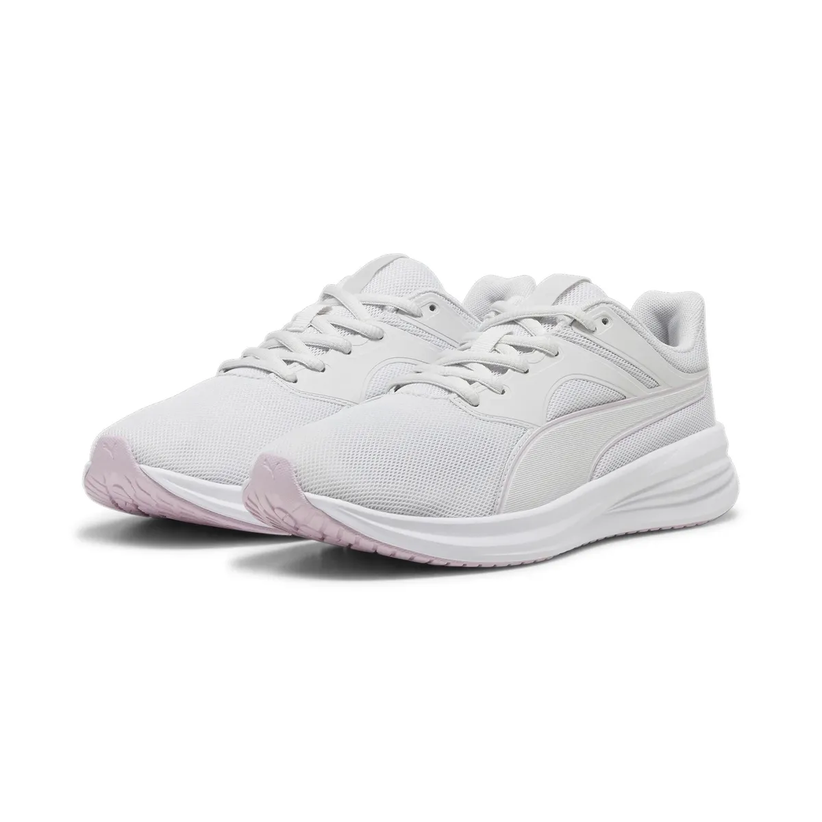 

Кроссовки PUMA "ТРАНСПОРТ", цвет Feather Gray-Grape Mist