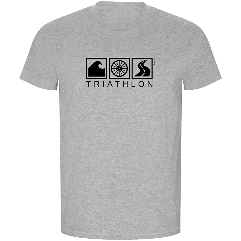 

Футболка с коротким рукавом Kruskis Triathlon ECO, серый