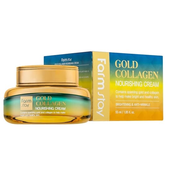 

Крем для лица питательный с коллагеном, 55 мл FarmStay Gold Collagen