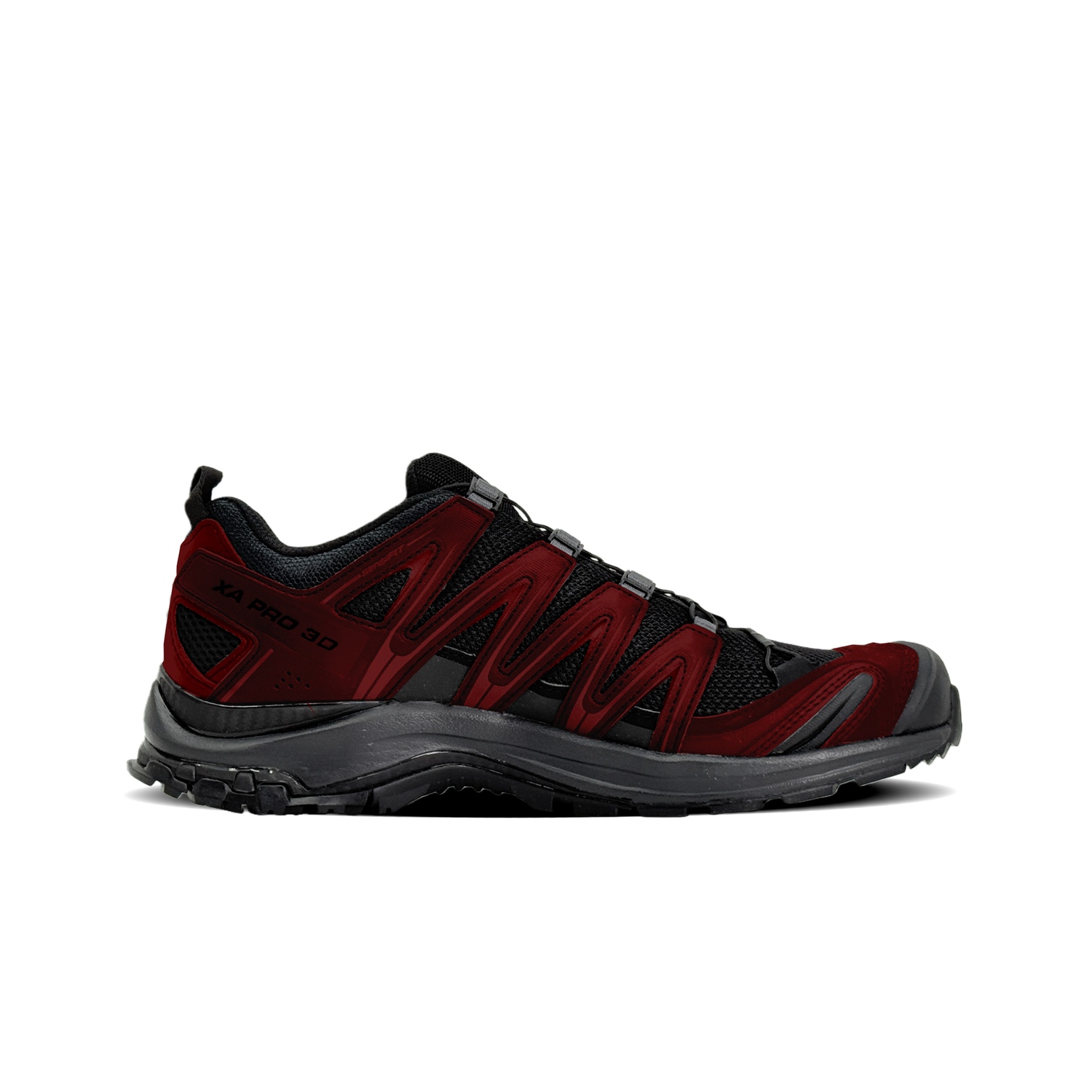 SALOMON XA PRO 3D Cushioning Breathable Low top Running Shoes Unisex черный красный — фото 4