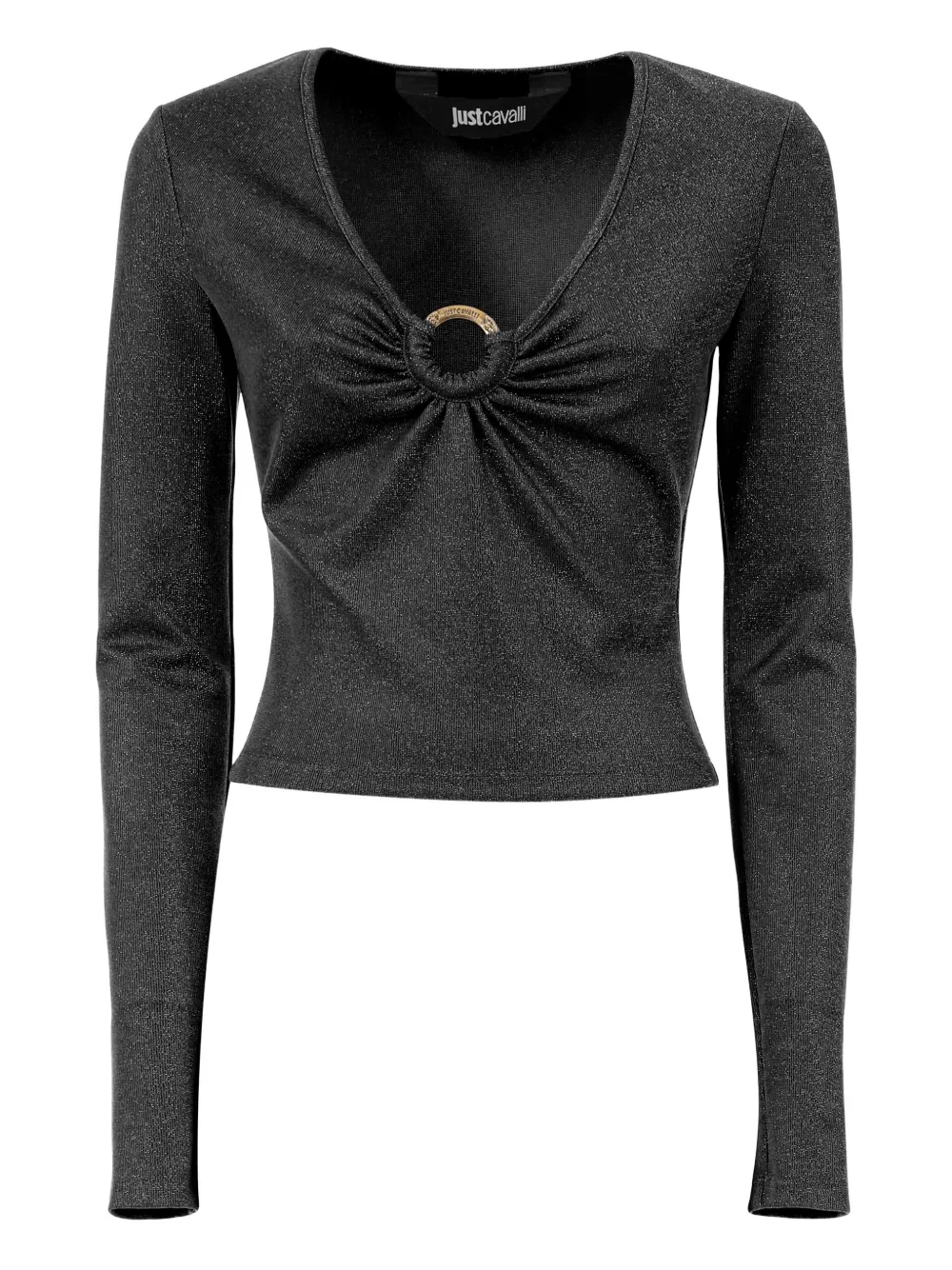

Декорированная футболка Just Cavalli, черный