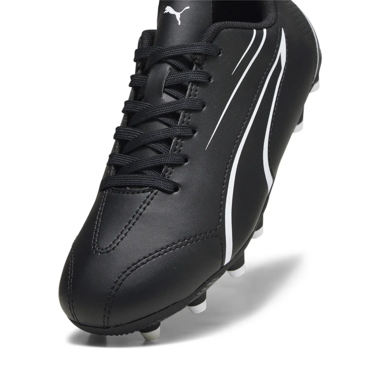 Футбольные бутсы PUMA "VITORIA FG/AG JR", белый — фото 4