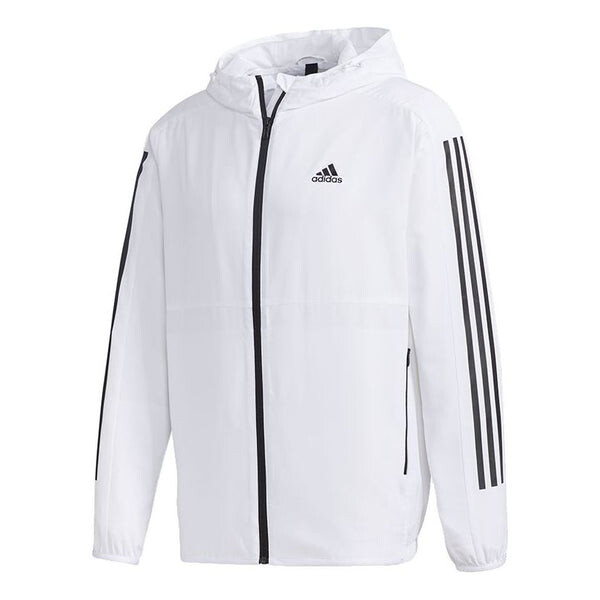 

Куртка adidas Must Haves 3-Stripes Windbreaker - White, белый