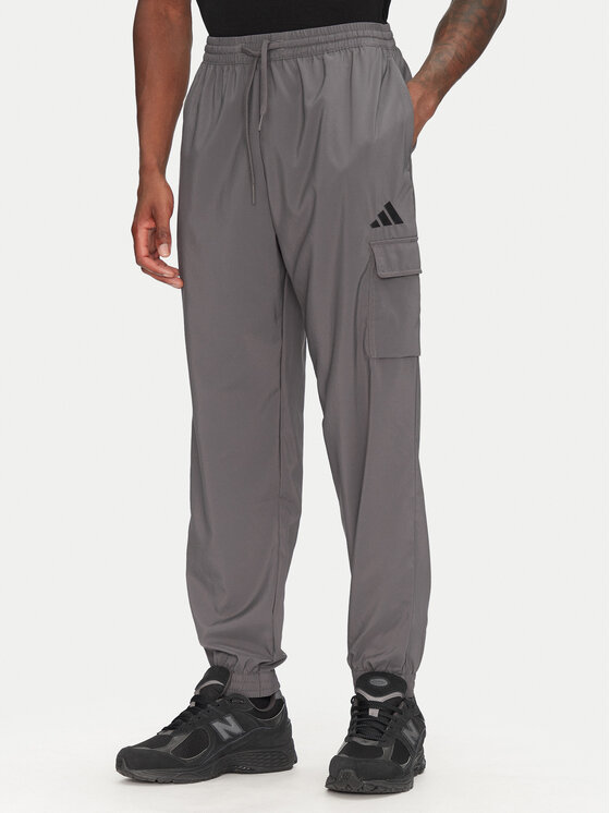 

Спортивные брюки обычного кроя Essentials Small Logo JD1822 Adidas, серый