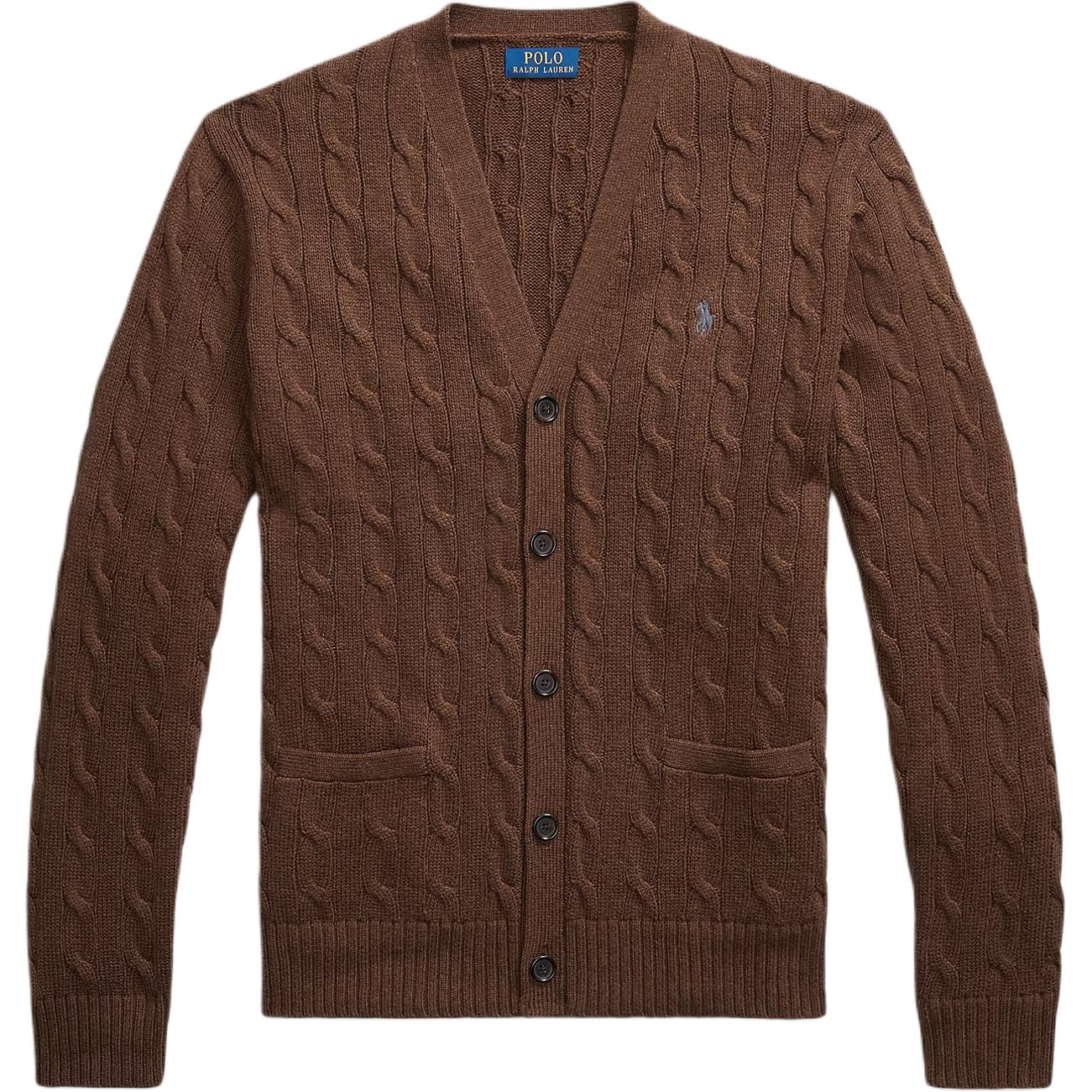 

Polo Ralph Lauren Кабельная вязка свитер с полузастежкой