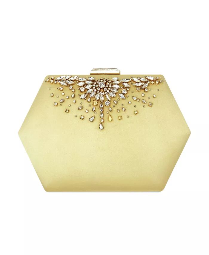 

Женская прямоугольная вечерняя сумочка Badgley Mischka, золотой