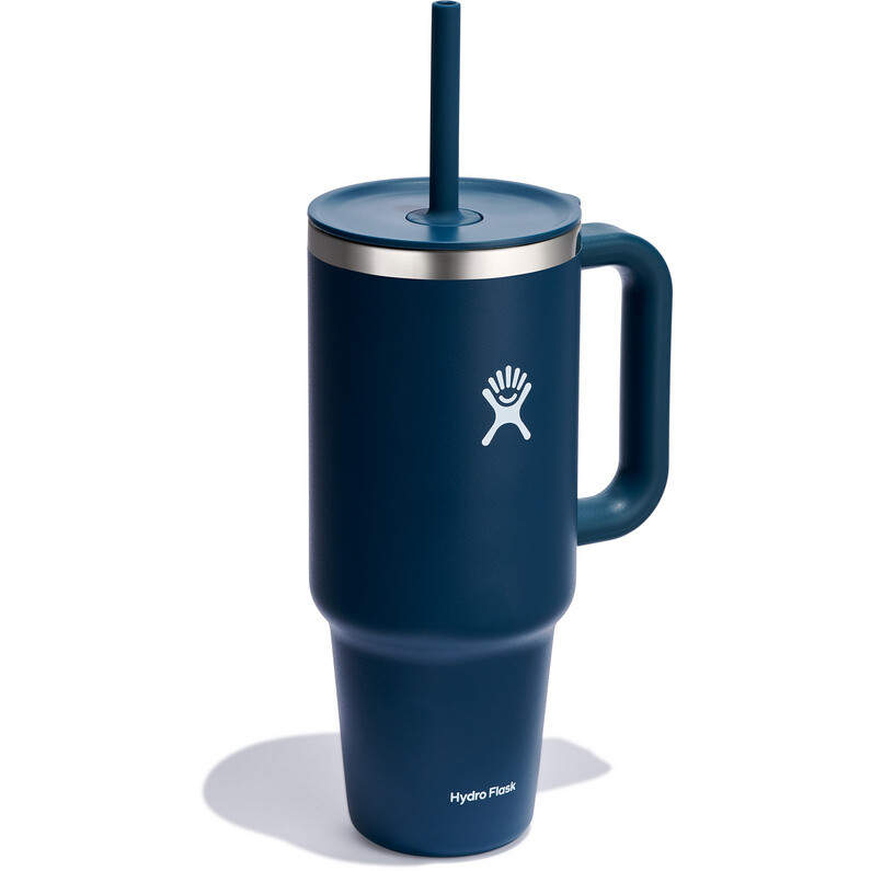 

Универсальный дорожный стакан на 40 унций Hydro Flask, синий