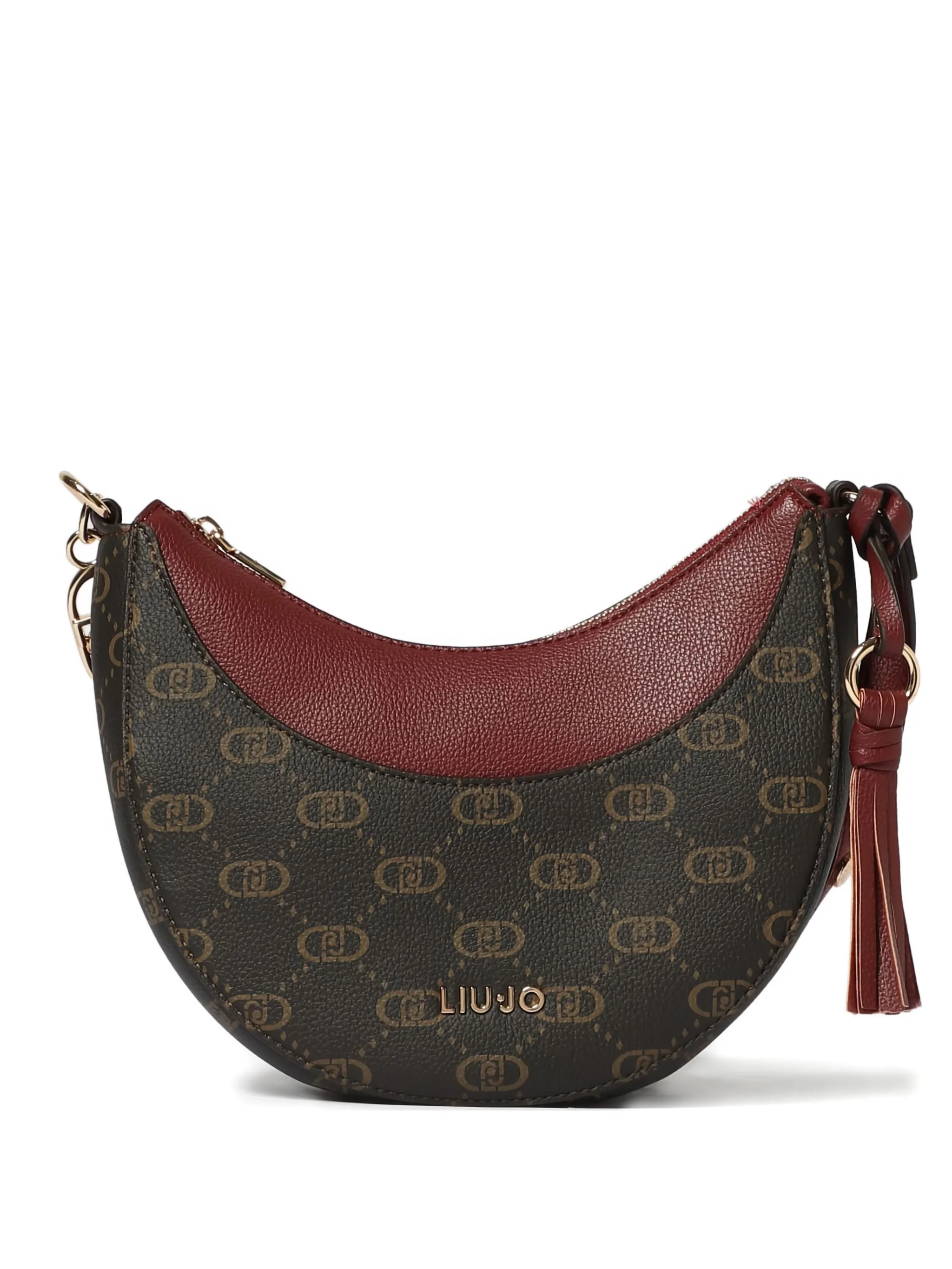 

Сумка на плечо среднего размера с кисточкой Liu Jo, коричневый