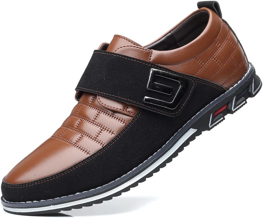 

Мужские лоферы из премиальной кожи, удобные, для бизнеса и повседневной носки, оксфорды, для офиса, работы, вождения и прогулок Asifn, коричневый