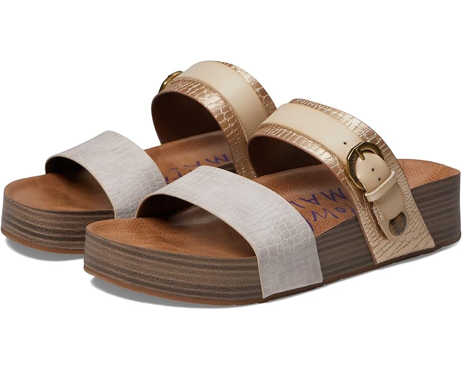 

Сандалии Blowfish Malibu Marge, цвет White Sand/Gold Dile/White Sands Die Cut