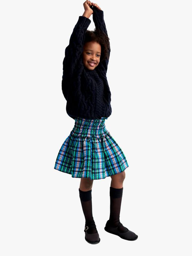 

Детская юбка с рюшами Lidia The New Society, Infinite Navy Checks