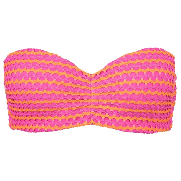 

Женский бюстье-бандо с сетчатым эффектом - топ-бикини Seafolly, розовый