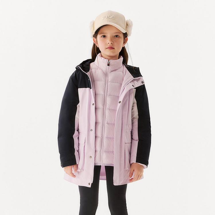 FILA KIDS Повседневная спортивная одежда Cherry Blossom Light Pink для детей 3-7 лет — фото 2