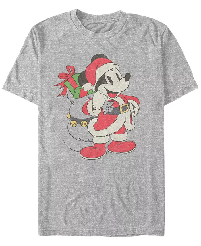 

Мужская футболка с коротким рукавом Just Santa Mickey Fifth Sun, серый