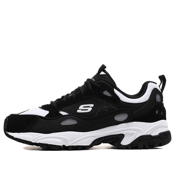 

Кроссовки stamina low running shoes black/white Skechers, черный