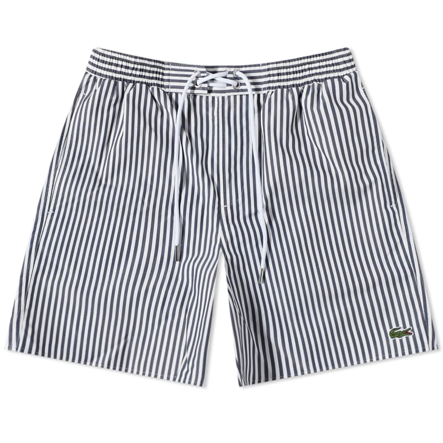 

Шорты для плавания Lacoste Seersucker Swim Shorts, темно-синий