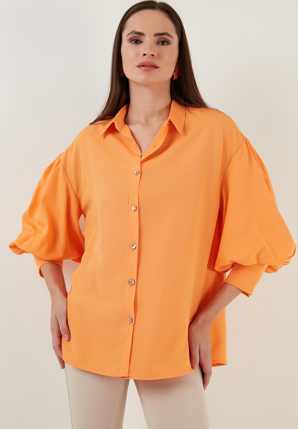 

Блузка-рубашка LOOSE FIT LELA, цвет orange