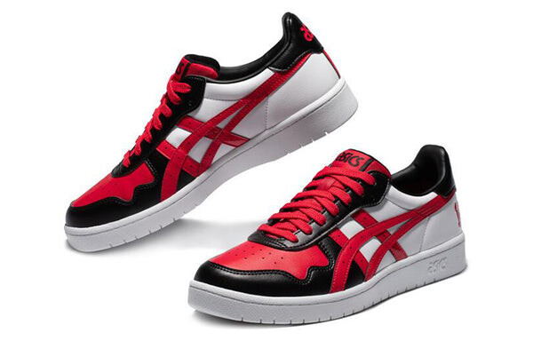 Кроссовки японские s bukatsu shoes красные Asics, белый — фото 3