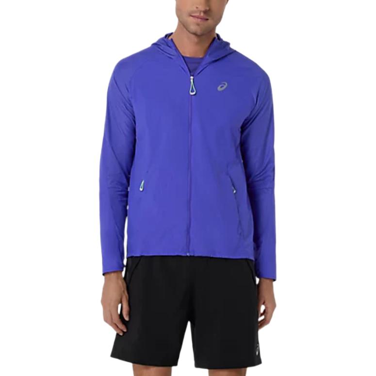 

ASICS Куртка мужская Cobalt Blue с капюшоном Moderate Others