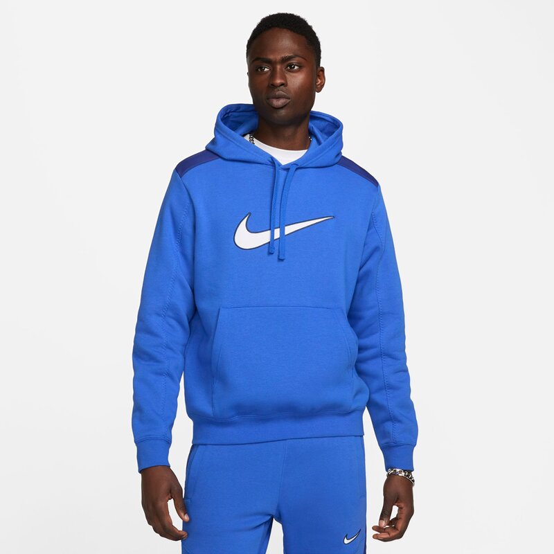 

Hooded sweatshirt m nsw sp flc hoodie bb Nike, мультиколор