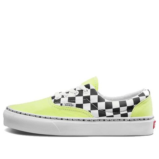

Кроссовки era 'get the real #95 - sunny lime checkerboard' Vans, желтый