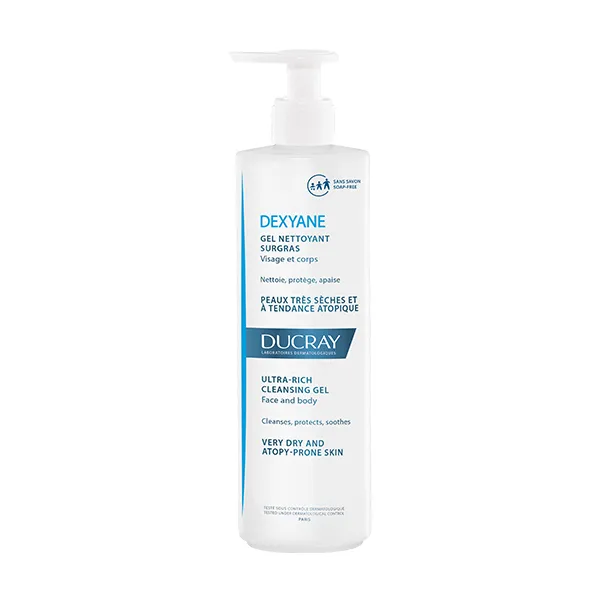 

Гель для душа Dexyane Gel Limpiador Sobregr Ducray, 400 ml