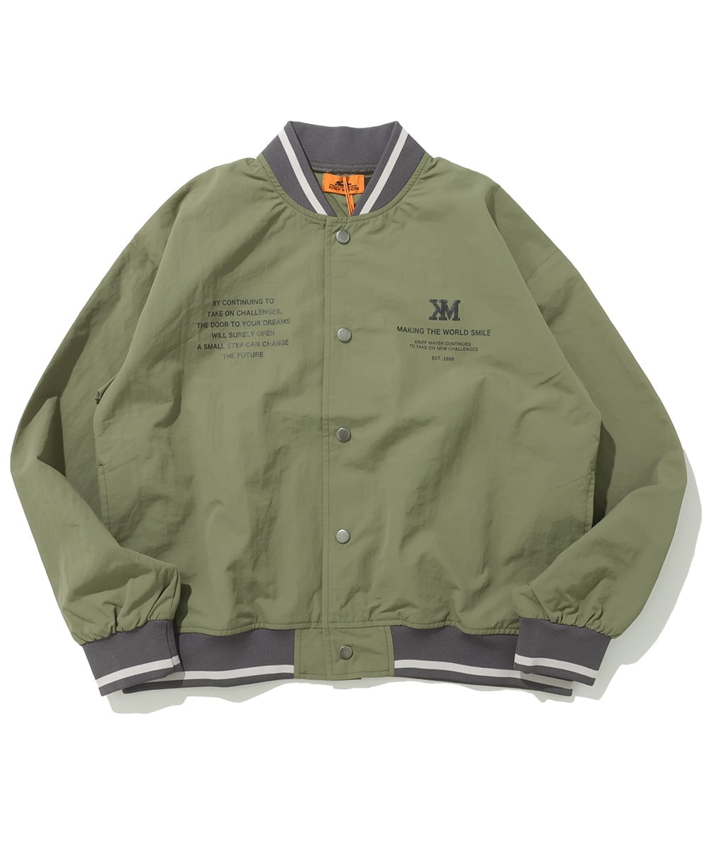 (K) Куртка стадиона Шакашака KRIFF MAYER, OLIVE GREEN