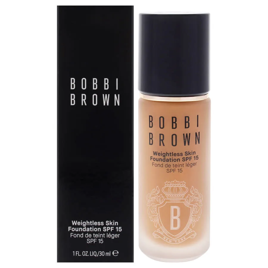 Тональная основа для лица Bobbi Brown Ladies Weightless SPF 15 1 унция W-086 Теплый Миндаль Макияж 716170285399