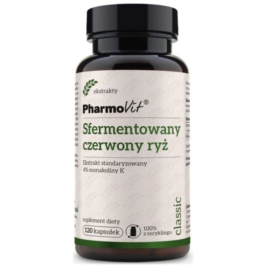 

Pharmovit, Красный рис 90 капсул Холестерин