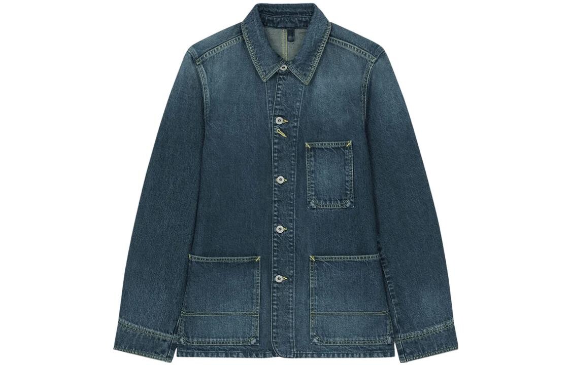 

KENZO Мужские джинсовые куртки, цвет Navy