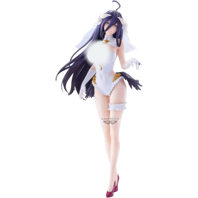 

Overlord WEDDING Ver. GLITTER GLAMOURS Albedo с бонусными подарками BANPRESTO, albedo