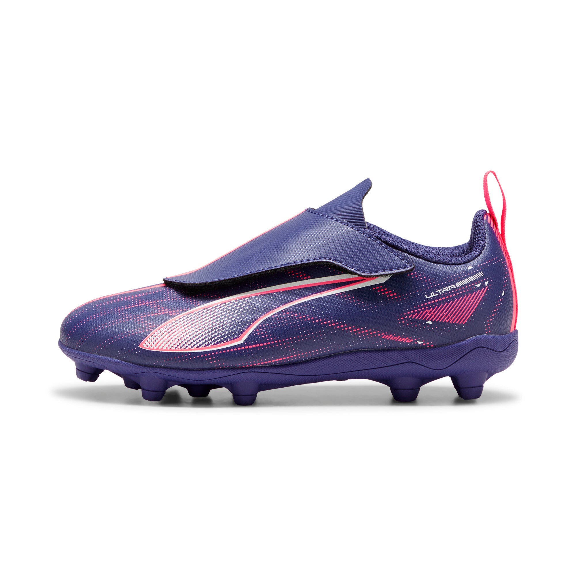 

Футбольные бутсы PUMA ULTRA 5 PLAY для твердого грунта/искусственного грунта RB, цвет lapis lazuli/white/sunset glow