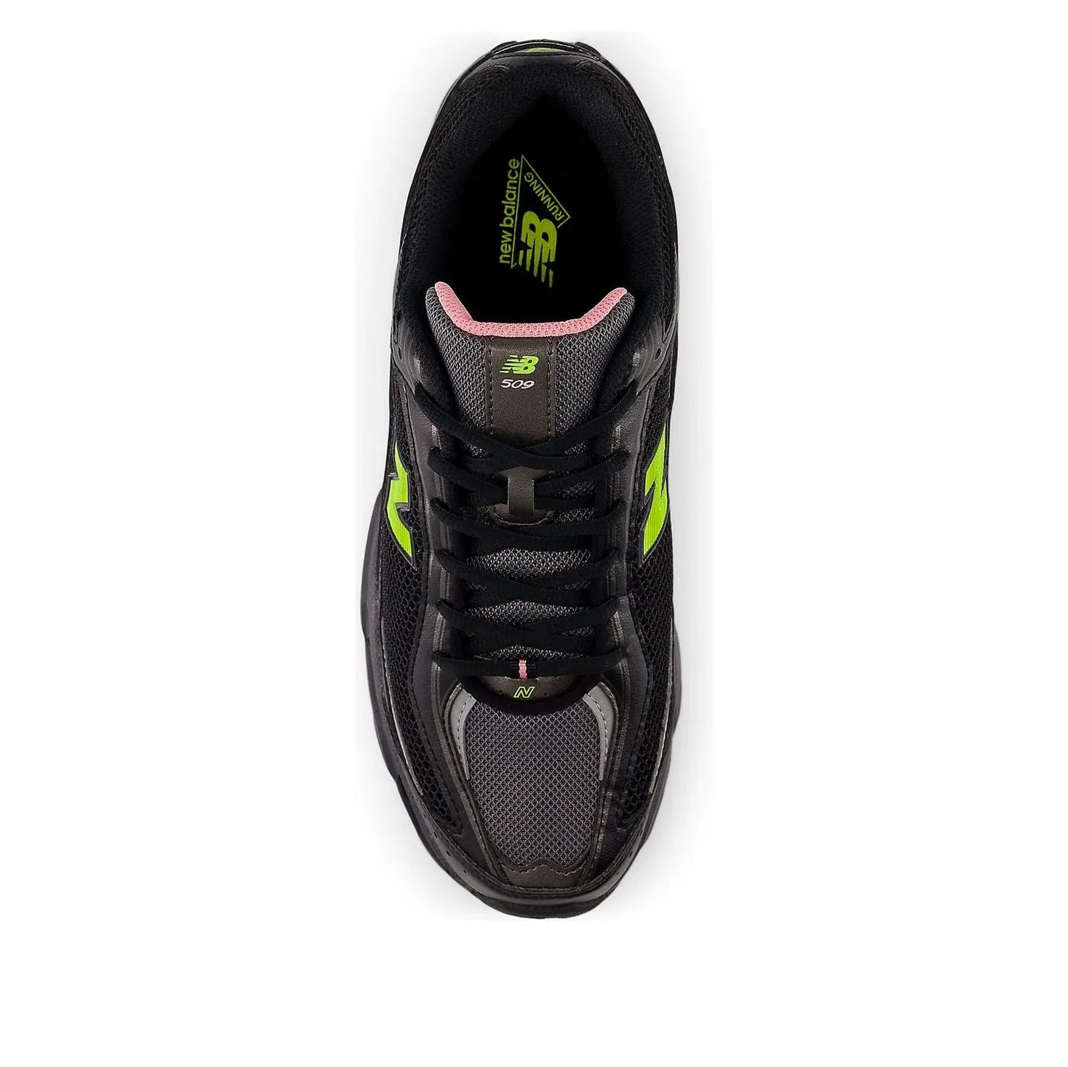 Кроссовки New Balance 509 'Black Alkaline Green' U5096WU, черный — фото 3