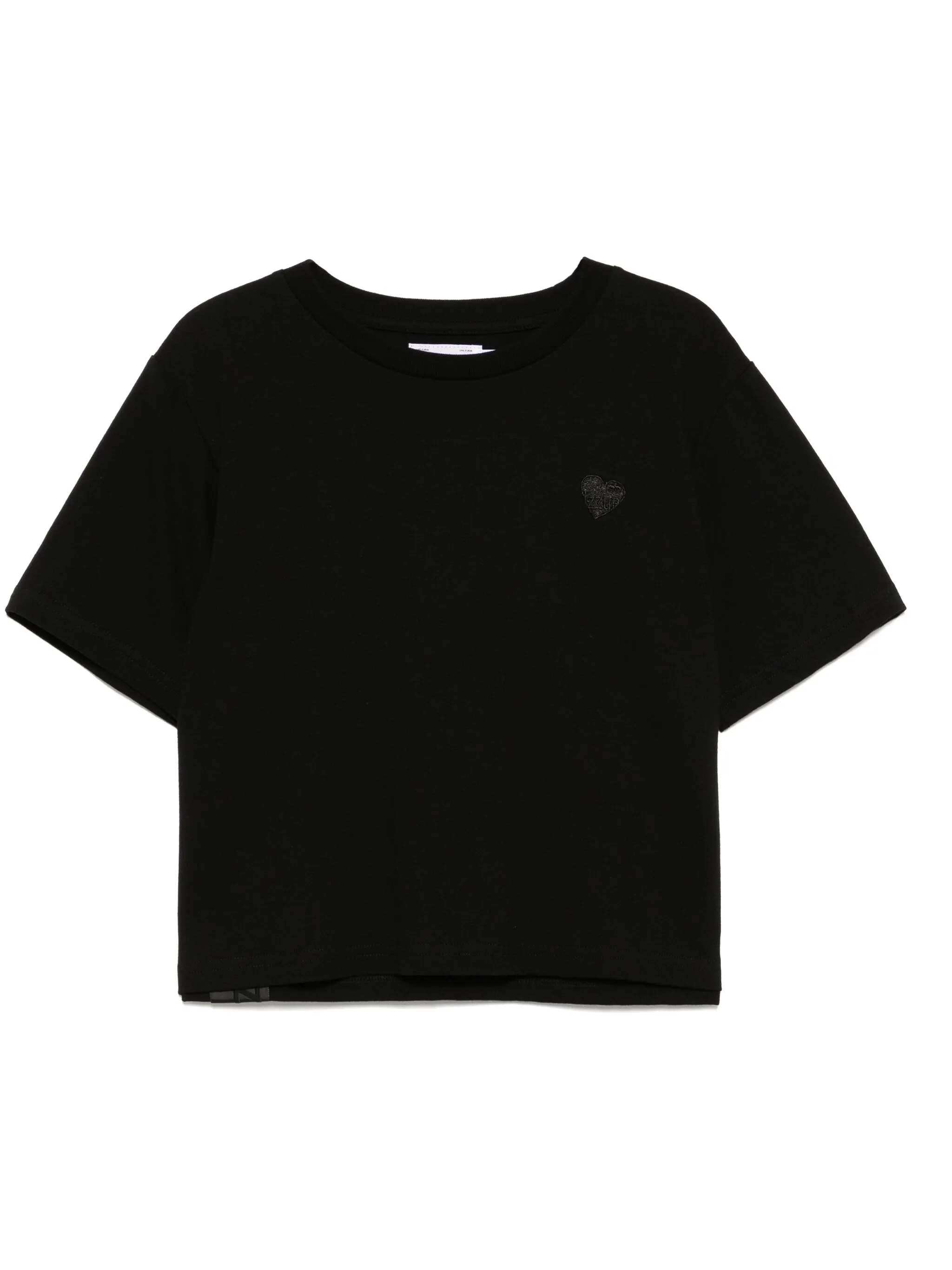 

Футболка с вышитым логотипом Izzue, черный