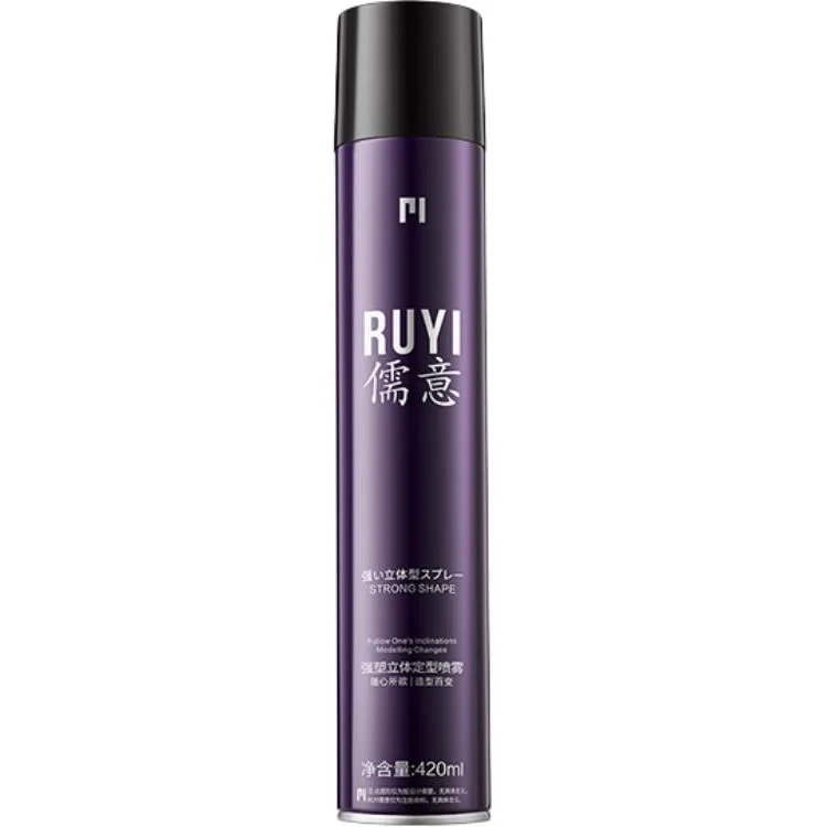 Лак, воск и спрей для укладки унисекс RUYI, Styling spray 420ml + hair wax 100g — фото 3