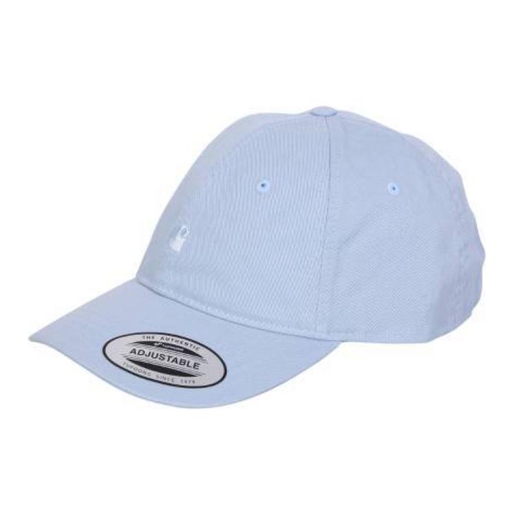 

Carhartt WIP Хлопковая бейсболка мужская светло-голубая, Light Blue