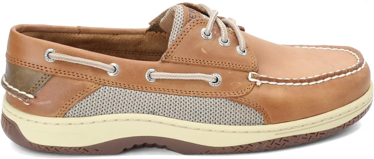 Мужские лодочные туфли Sperry Billfish с тремя люверсами, Dark Brown — фото 4