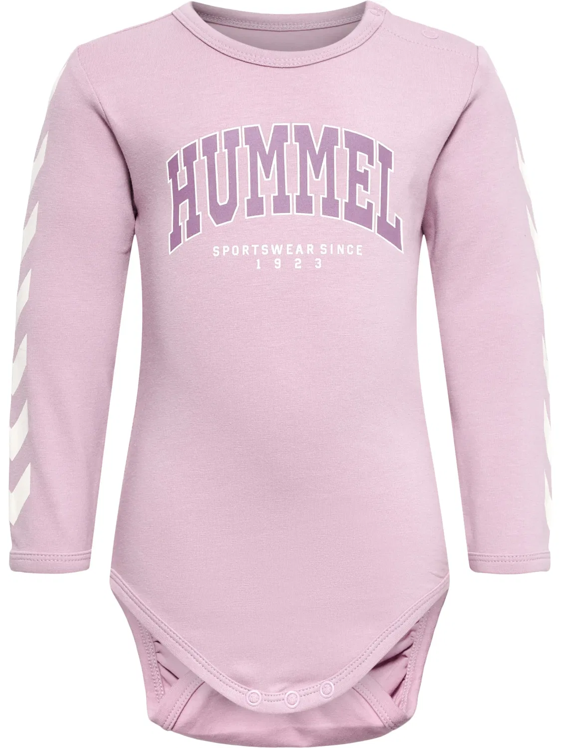Боди для малышей из органического хлопка Hummel, mauve shadow