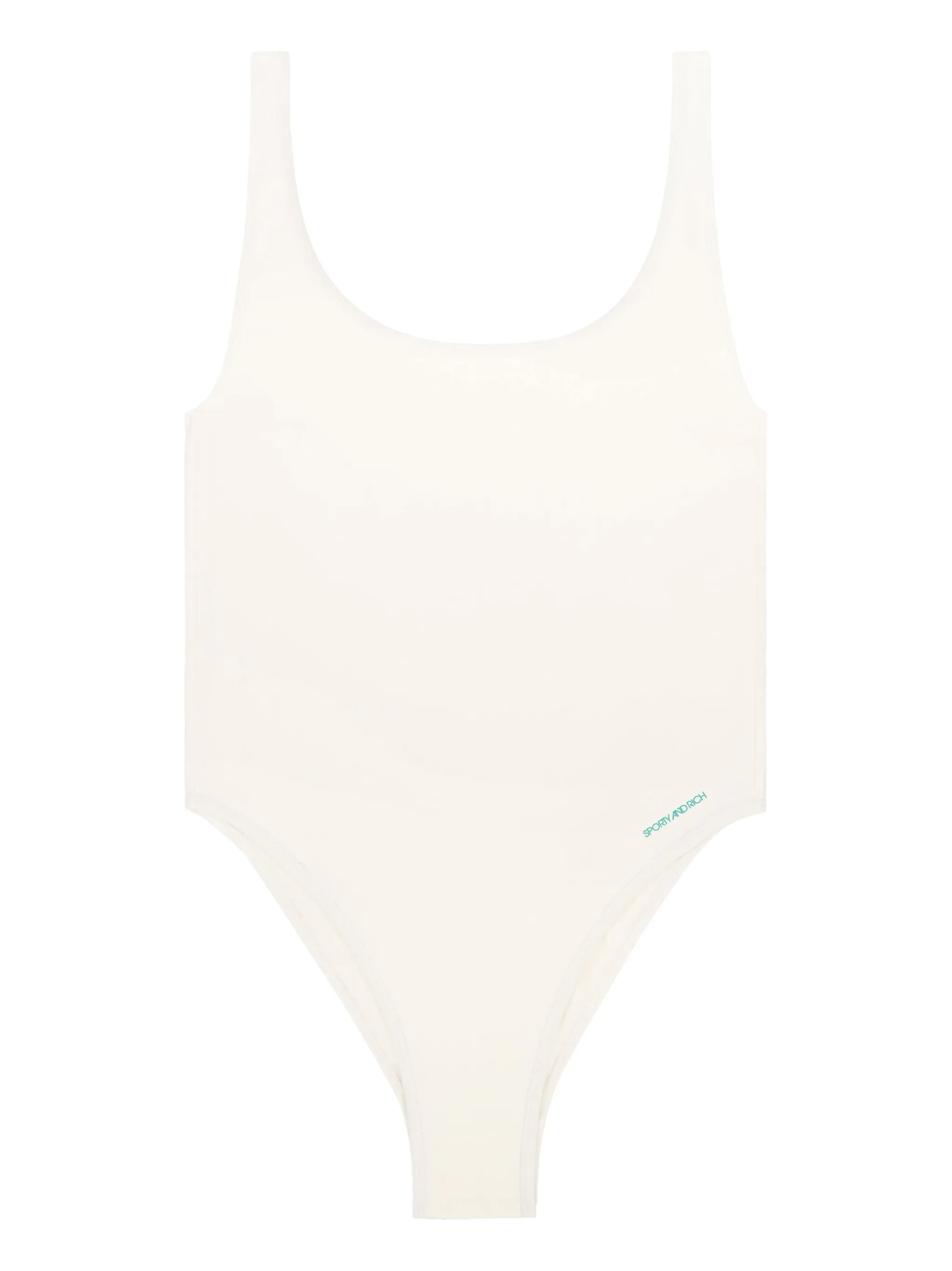 

Купальник Carla с логотипом Sporty & Rich, белый