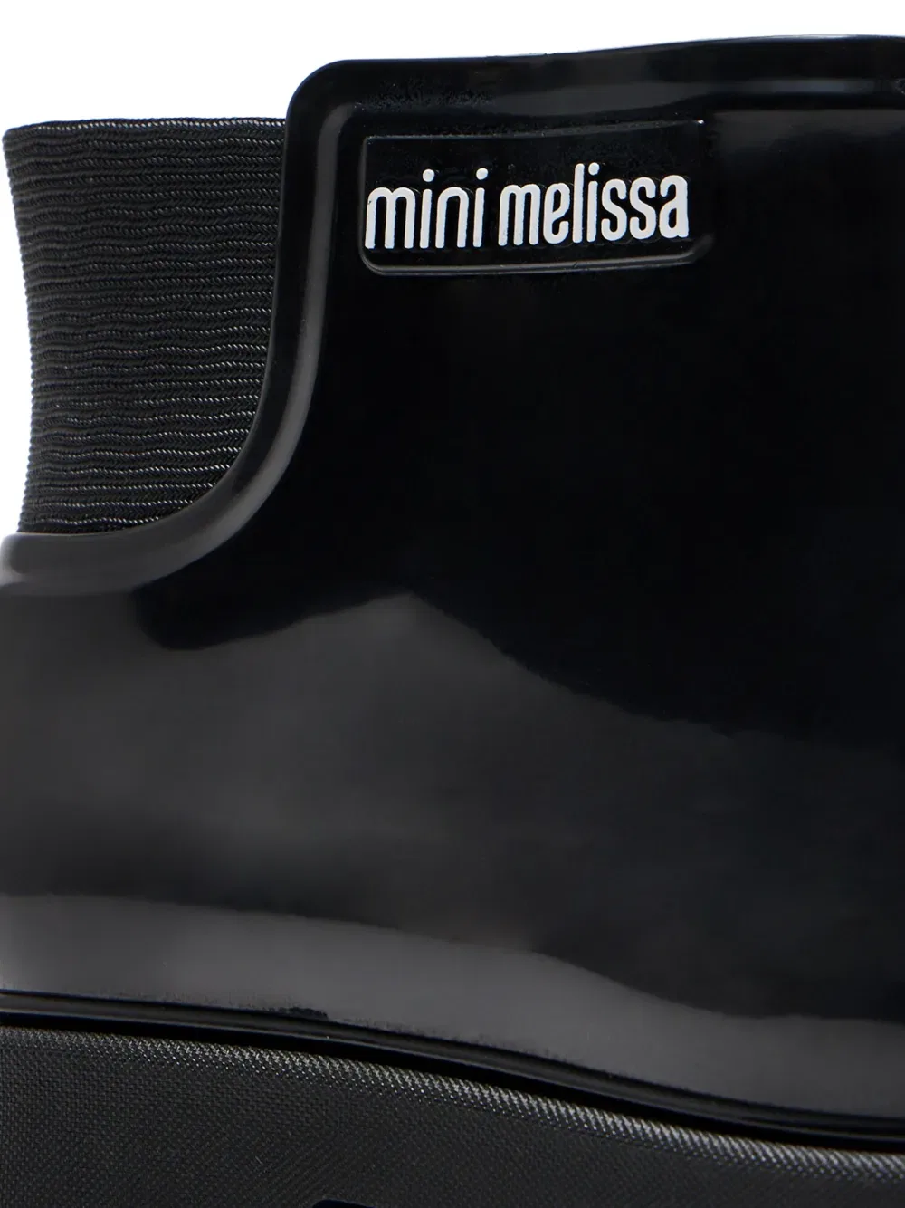 Сапоги с эластичными деталями Mini Melissa, черный — фото 4