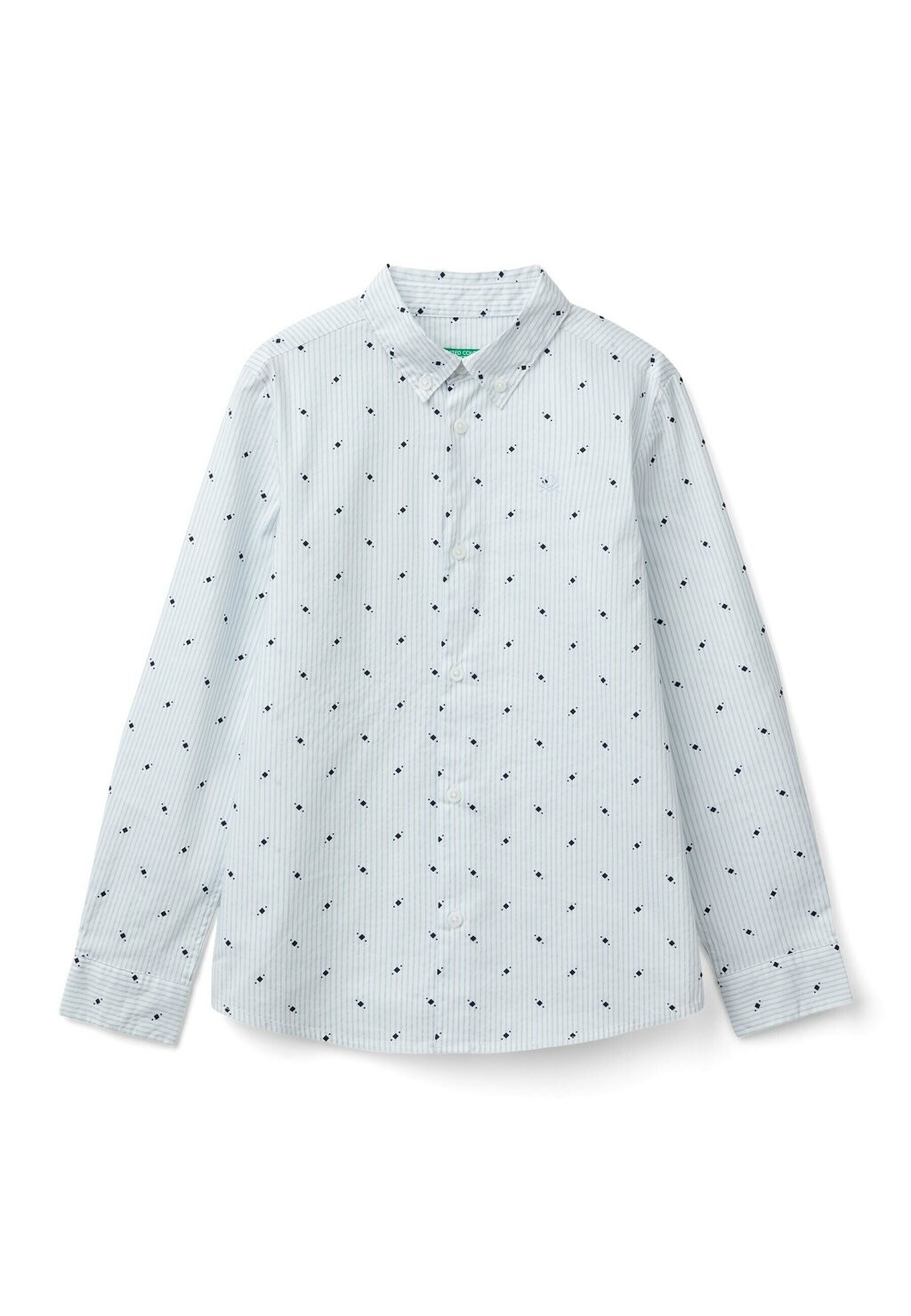 

Рубашка SLIM FIT LONG SLEEVE United Colors of Benetton, светло-голубой
