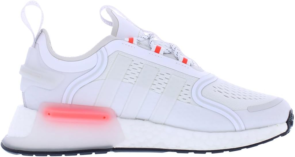 Детские кроссовки для бега adidas NMDV3, белый/красный — фото 2