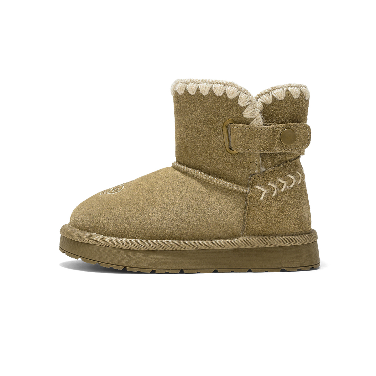Высокие детские зимние ботинки Kids' Lee, camel