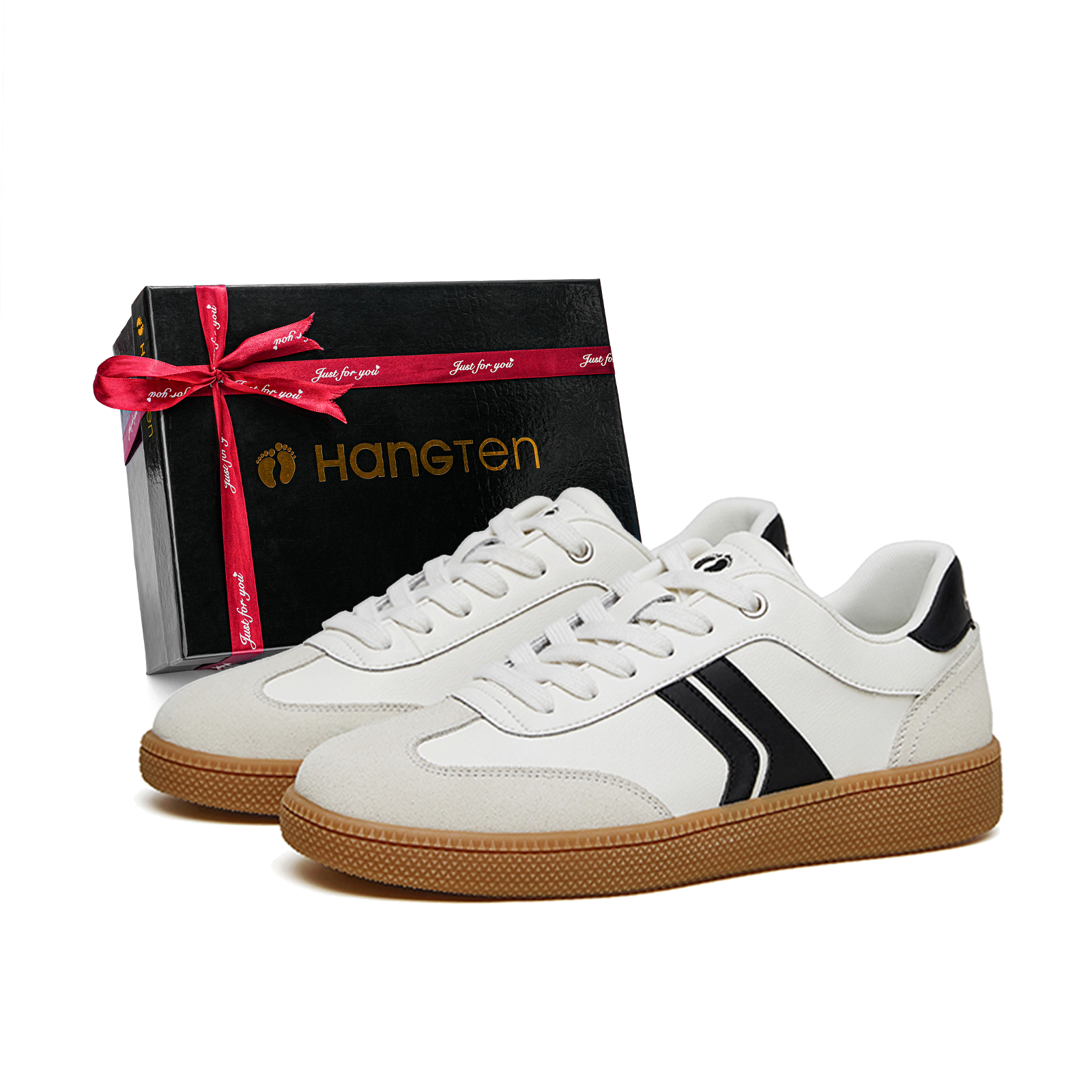 

Низкие мужские кроссовки HANG TEN, Beige Black