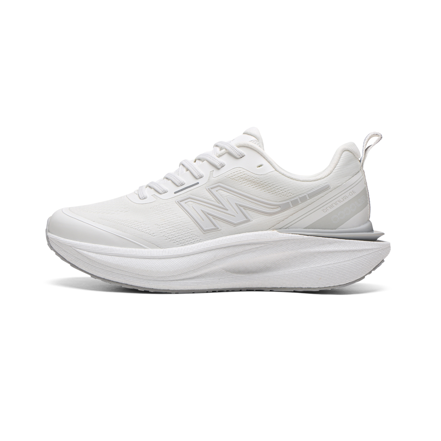 

Износостойкие, дышащие, легкие, низкие повседневные кроссовки для бега для мужчин Meixi, Ivory White