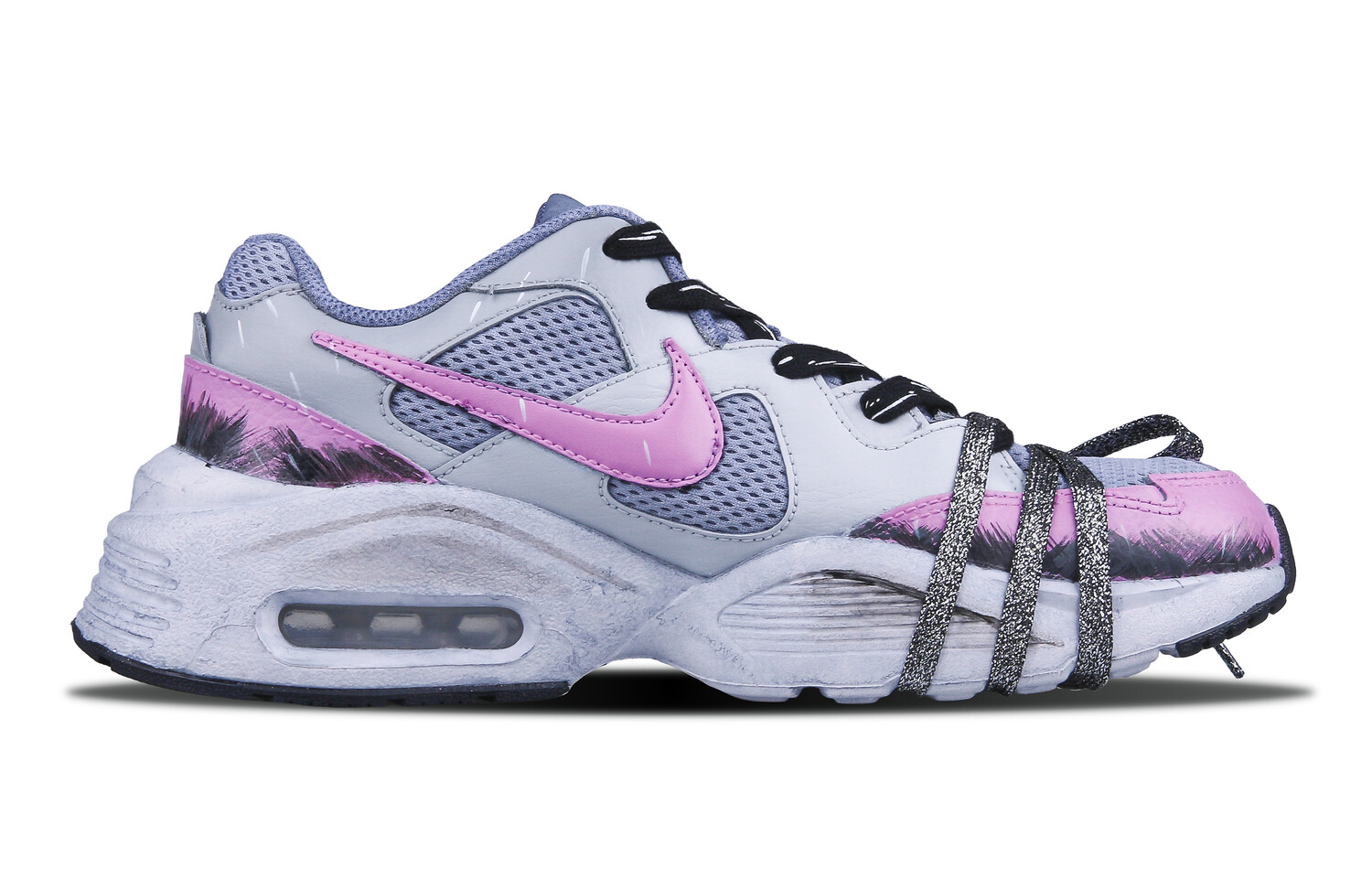 

Кроссовки Air Max Fusion женские с низким верхом, синие Nike