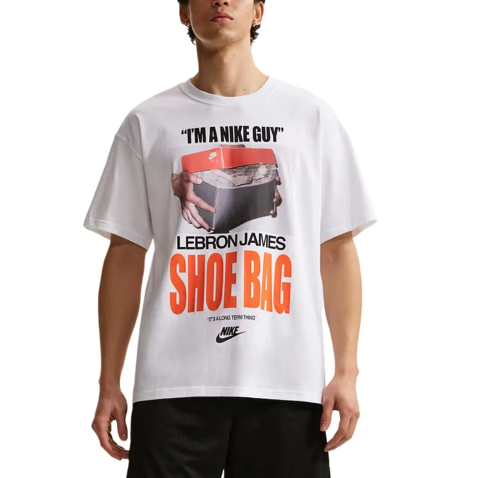 Футболка Lebron 23 Shoe Bag мужская Nike, White