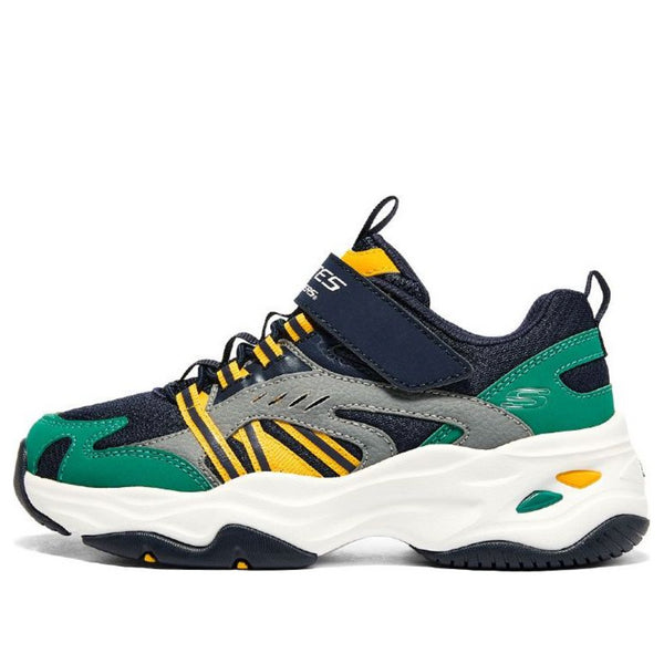 

Кроссовки stamina shoes 'navy grey green' Skechers, синий
