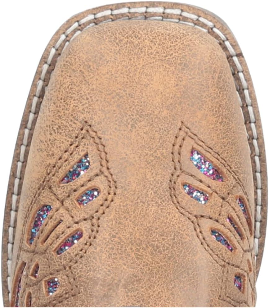 Девчачьи кожаные ковбойские сапоги Smoky Mountain Western, коричневые, модель 3160Y Smoky Mountain Boots — фото 2